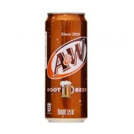A&W Root Beer 320ml - A&W麦根沙士
