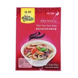 AHG TOM YUM SOUP PASTE THAI 50G - 佳厨冬炎汤酱料