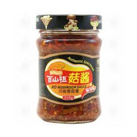 BSZ XO MUSHROOM SPICY SAUCE 210G - 百山祖XO香辣香菇醬