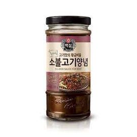 CJ BEKSUL BBQ SAUCE BEEF BULGOGI 290G - 韩国牛肉腌烤酱(小瓶)