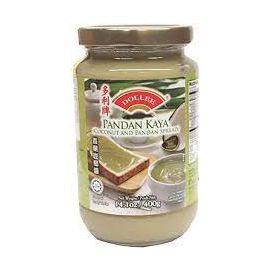 DOLLEE PANDAN KAYA SPREAD 400G - 多利牌香蘭咖椰醬