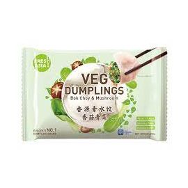 FA Chive Mush. Dumpling 450g - 香源素三鲜水饺