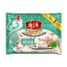 FRESHASIA DUMPLING - PORK & DILL 400G - 香源猪肉茴香水饺