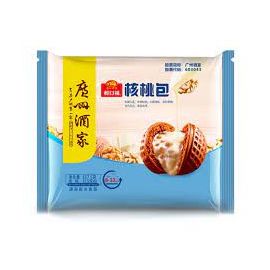 GJZZ Frozen Cooked Walnut Bun - 广州酒家核桃包
