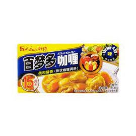 HOUSE CURRY - HOT 100G - 百梦多辣味咖喱