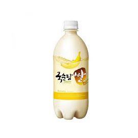 KSD KOREAN RICE WINE - BANANA 4%ALC 750ML - 韩国米酒（香蕉）