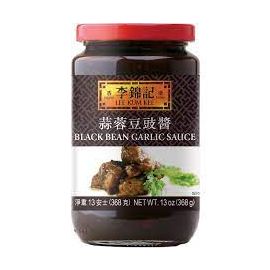LKK Black Bean Garlic Sauce 368G - 李锦记蒜蓉豆豉酱