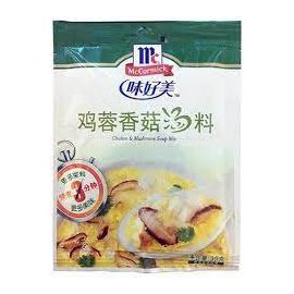 MC Chicken & Mushroom Soup Mix 35g - 味好美鸡蓉香菇汤调料