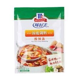 MC HOT & SOUR SOUP SEASONING 35G - 味好美酸辣汤调料