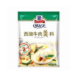 MC XI HU BEEF SOUP MIX 35G - 味好美西湖牛肉羹调料