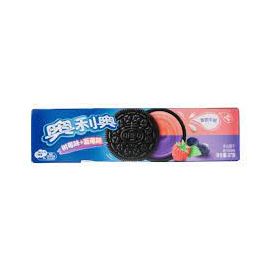 OREO Raspberry & Blueberry 97g - 奥利奥树莓蓝莓双色饼干
