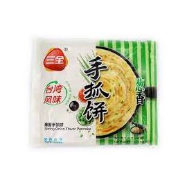 SQ SPRING OINION PANCAKE 320G - 三全葱香手抓饼