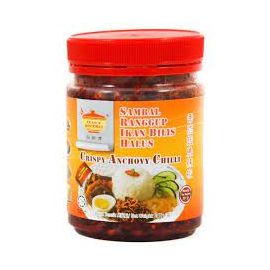 TG CRISPY ANCHOVY CHILLI 240G - 田师傅香脆银鱼辣椒