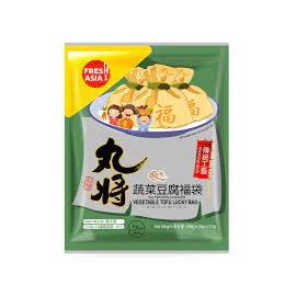 WJ VEGETABLE TOFU LUCKY BAG 200G - 香源丸将蔬菜豆腐福袋